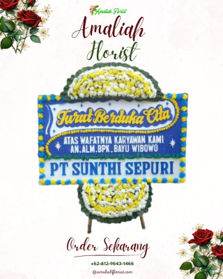 Papan Bunga Duka di Gunung Telihan